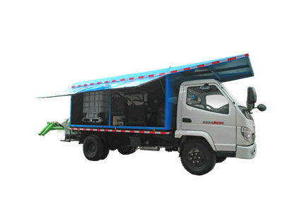 GHP16C車(chē)載混凝土濕噴臺(tái)車(chē)-1